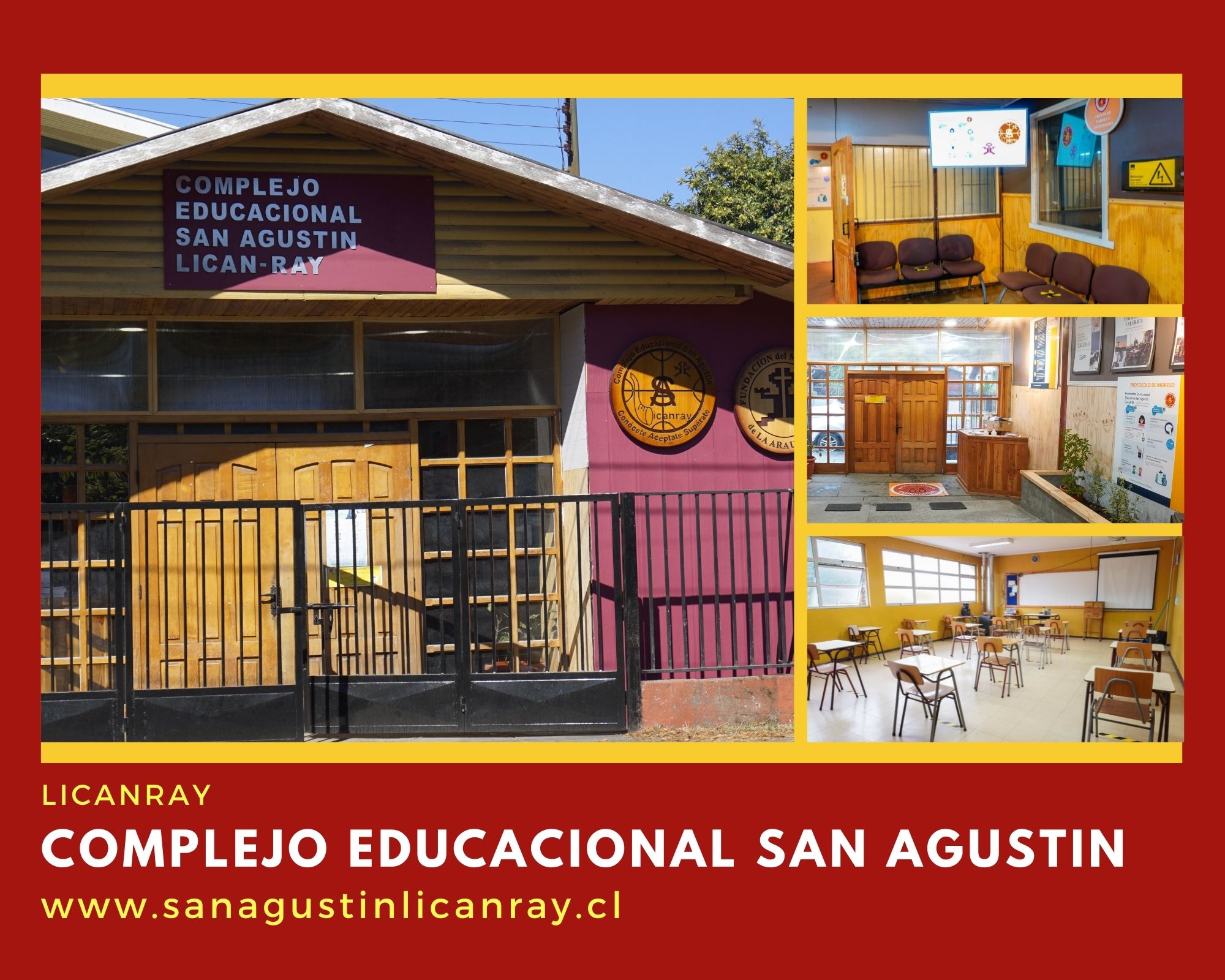 Frontis Complejo educacional San Agustín